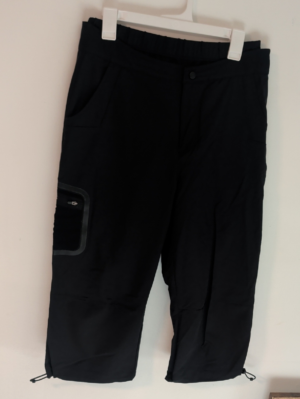 L.L. Bean Women's Black Padded Bike Bicycle Shorts Medium